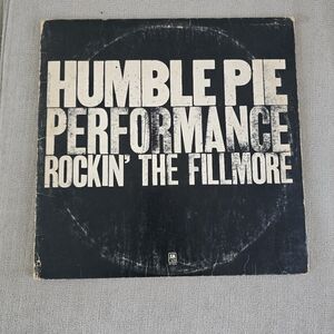 Humble Pie Rockin' The Fillmore Vinyl Record